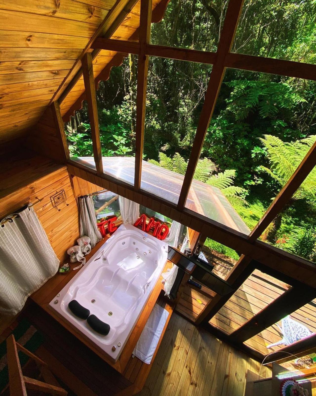 Chale Samambaia Villa Campos do Jordao Luaran gambar